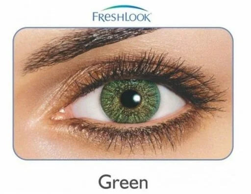 FRESHLOOK MONTHLY COLOR BLENDS CONTACT LENS (2 LENS) - GREEN