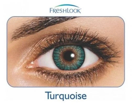 FRESHLOOK MONTHLY COLOR BLENDS CONTACT LENS (2 LENS) - TURQUOISE