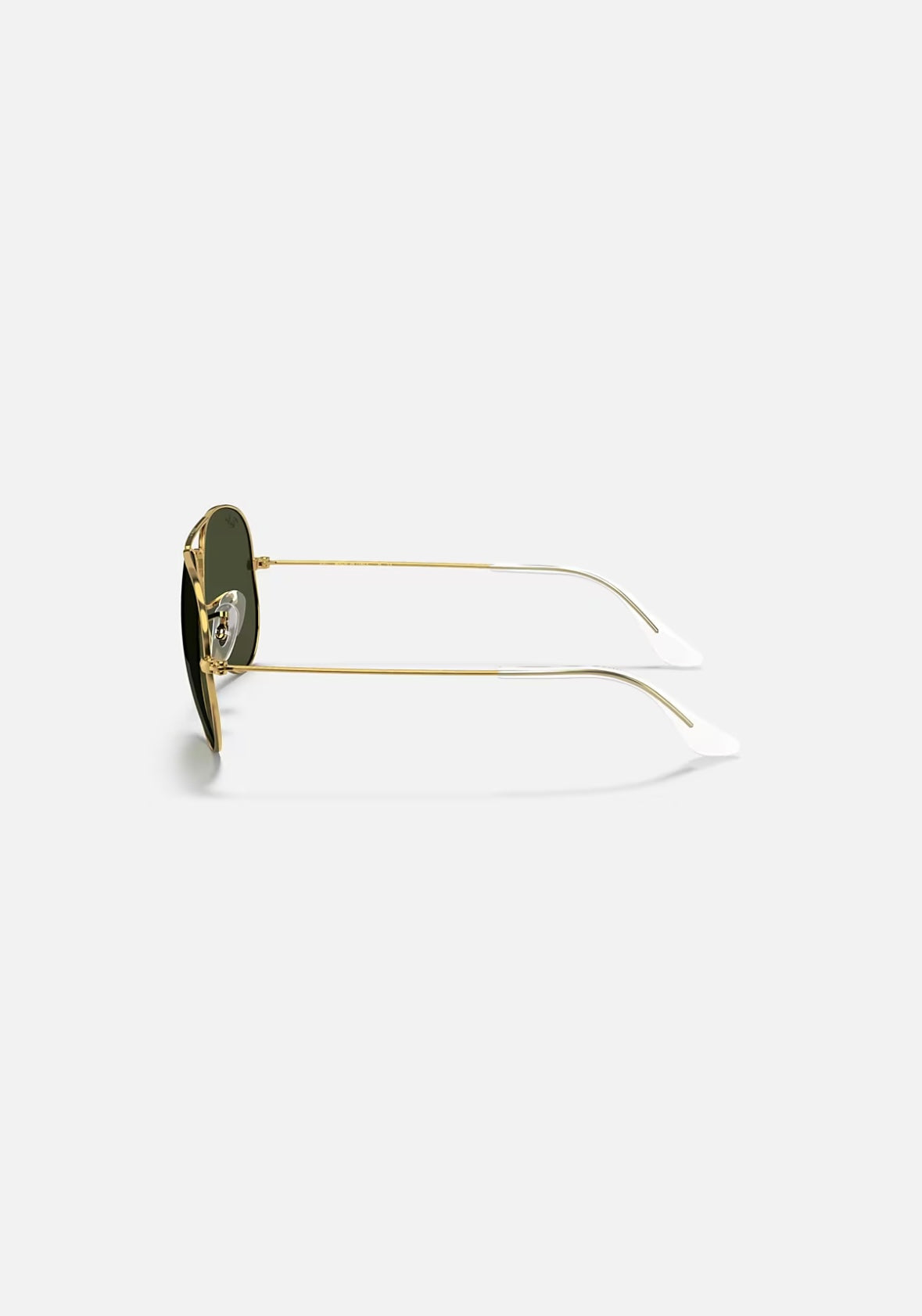 Ray-Ban Originals Classic Aviator Original RAY BAN Green Sunglass RB3025 UV Protection Eyewear Shades ( Gold and G15 )