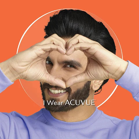 Johnson & Johnson Acuvue 2 Bi Weekly Disposable Contact Lenses 6 Lens Box