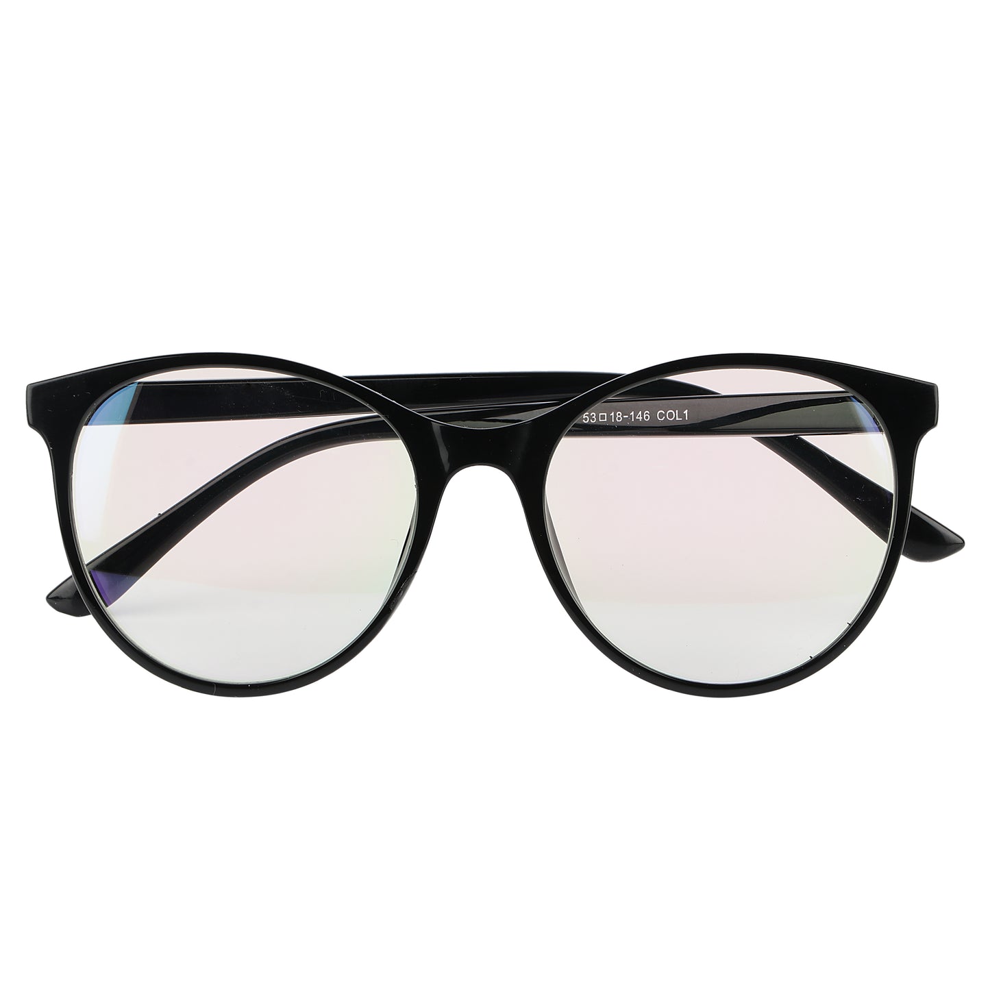 Jodykoes Oversize Fashionable Anti Glare Round Frame (Black) - Jodykoes ®