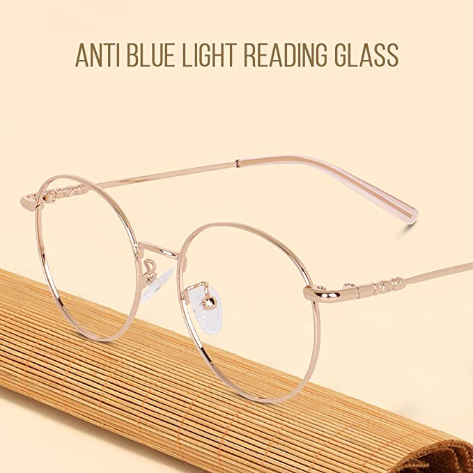 Jodykoes Stylish Looking Round Metal Frame (Gold) - Jodykoes ®