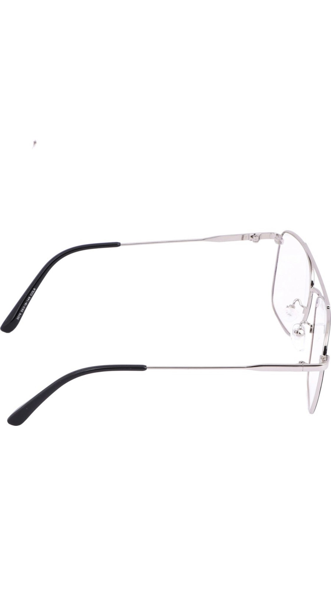 Jodykoes Premium Looking Metal Square Frame (Black & Silver) - Jodykoes ®