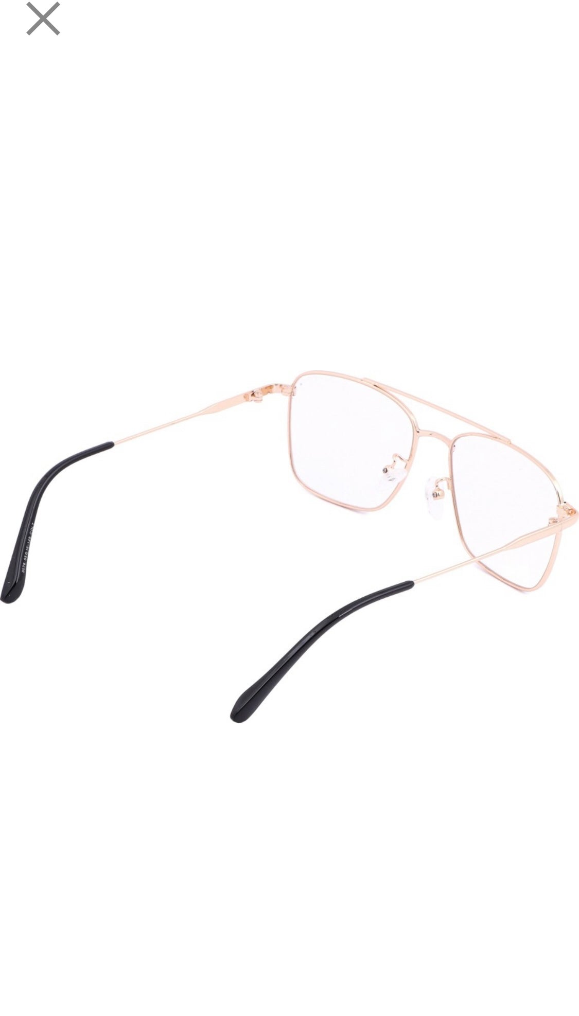 Jodykoes Premium Looking Metal Square Frame (Black & Gold) - Jodykoes ®