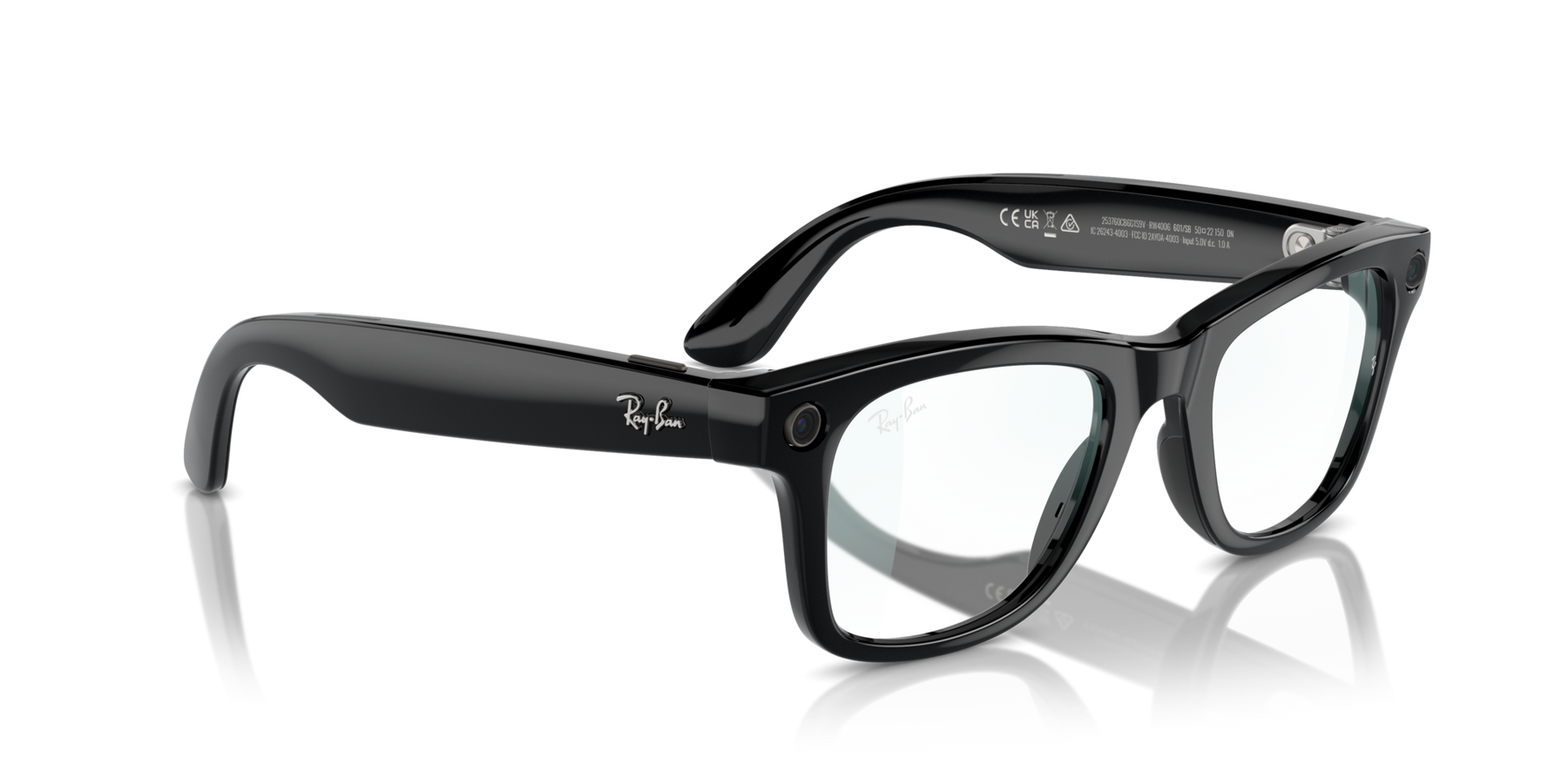 Ray-Ban Meta AI RW4006 (Wayfarer) Spectacle Large