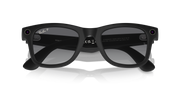 Ray-Ban Meta AI RW4006 (Wayfarer) Polarized Sunglass Matte Black Medium