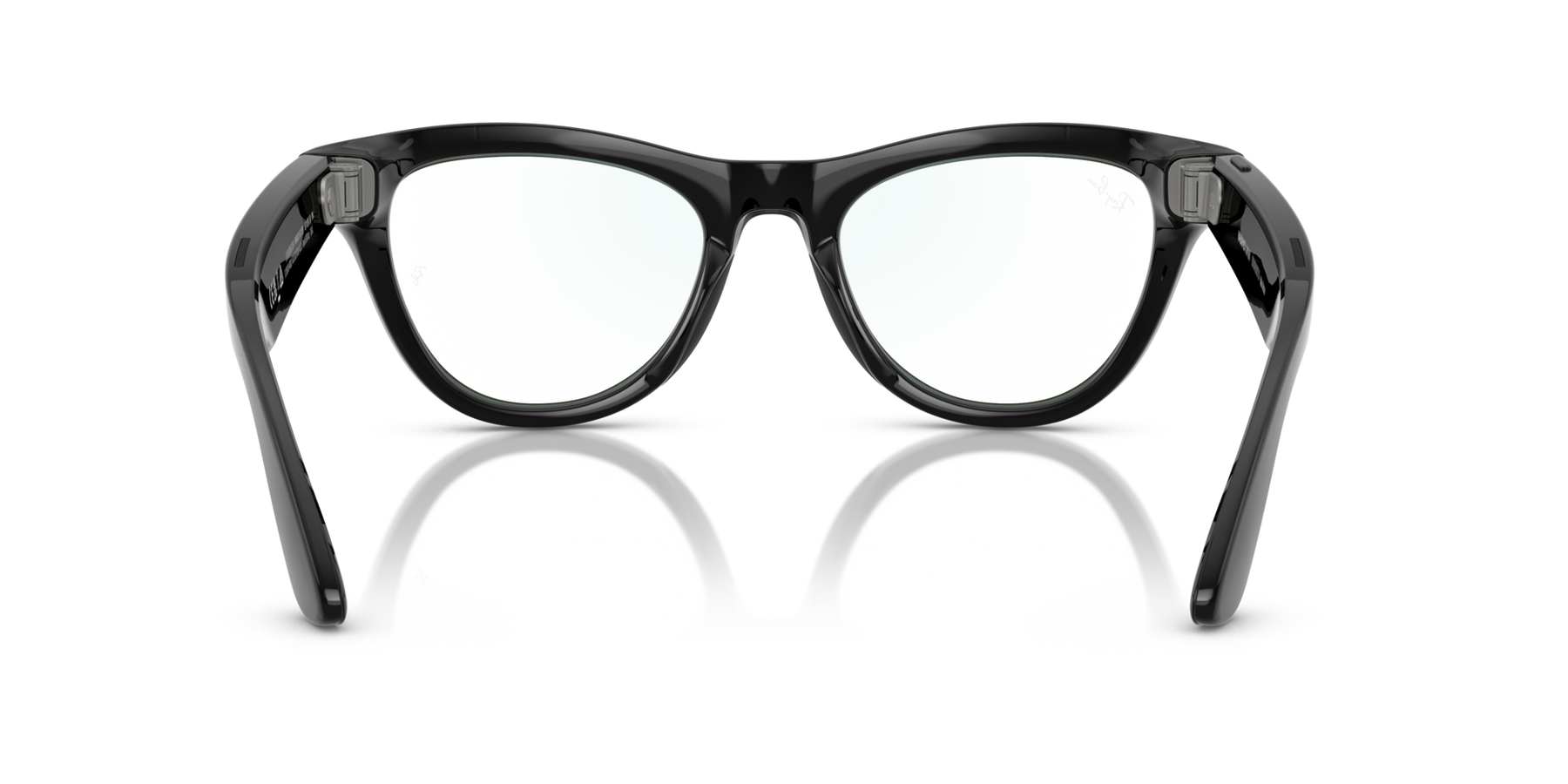 Ray-Ban Meta AI Skyler Cat Eye Smart Eyewear Shiny Black RW4010
