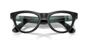 Ray-Ban Meta AI Skyler Cat Eye Smart Eyewear Shiny Black RW4010