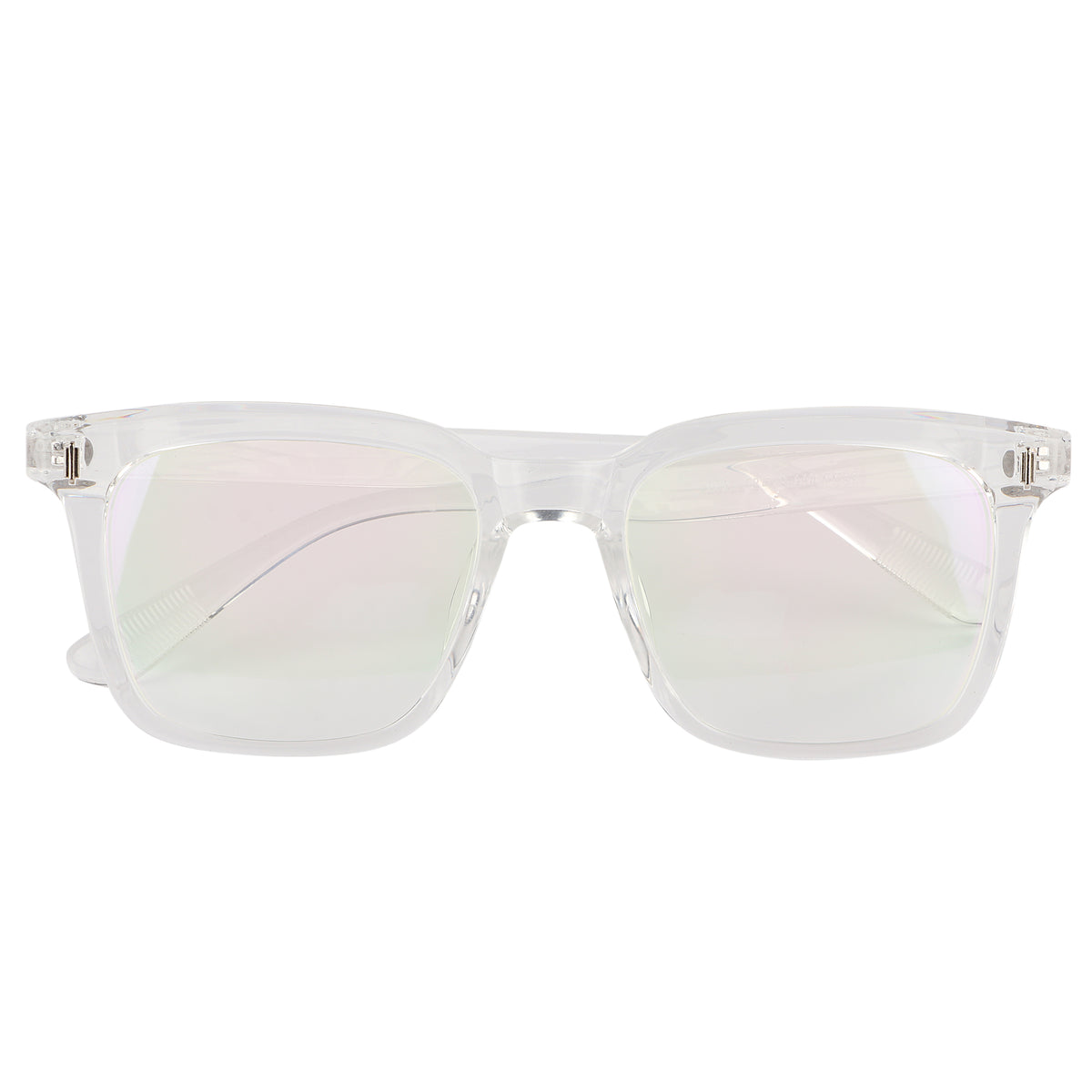 Jodykoes Square Transparent Look Stylish Frame (Transparent)