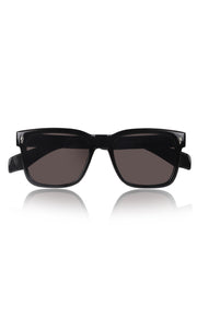 Jodykoes® Premium Series Square UV Protection Sunglasses | Fashionable Sun Shades Comfortable Eyewear Eyeglasses for Men and Women (Black)
