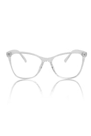 Jodykoes® Stylish Looking Over size Cat Eye Spectcale Frame | Anti Glare Computer Protection Eyewear Eyeglasses For Women (Transparent)