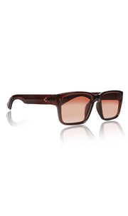 Jodykoes® Premium Series Rectangle UV Protection Sunglasses | Fashionable Sun Shades Comfortable Eyewear Eyeglasses for Men and Women (Brown)