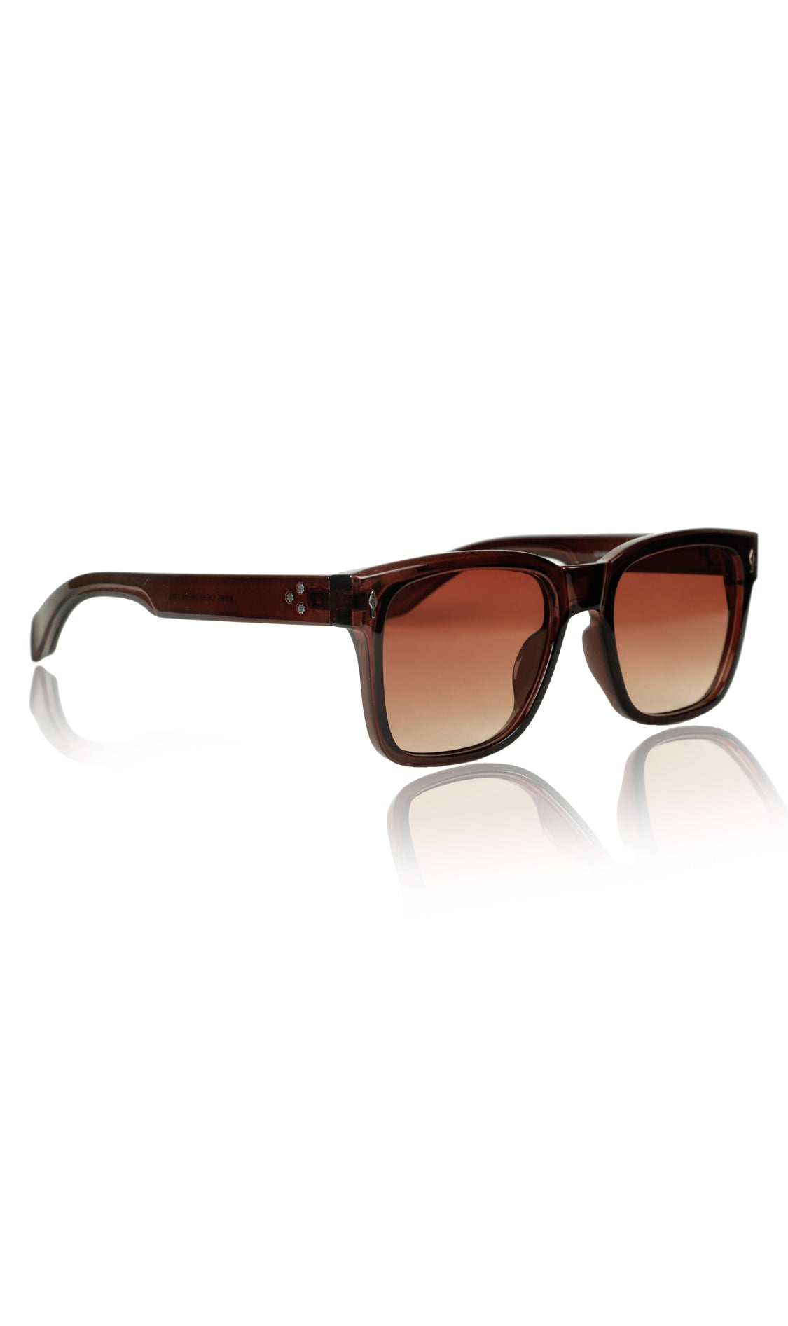 Jodykoes® Premium Series Square UV Protection Sunglasses | Fashionable Sun Shades Comfortable Eyewear Eyeglasses for Men and Women (Brown)