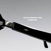 Jodykoes Square Smart Glasses with Speaker and Voice Assistant