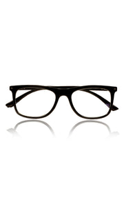 Jodykoes® Colour Frame Series Eyewears | Blue Rays Protection Warfare Stylish Spectacles With Anti Glare Eyeglasses For Men and Women Eyewears (Black)