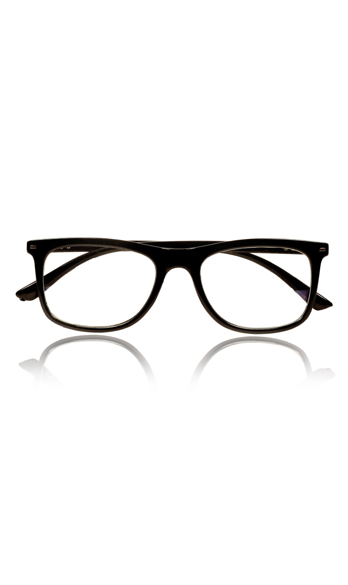 Jodykoes® Colour Frame Series Eyewears | Blue Rays Protection Warfare Stylish Spectacles With Anti Glare Eyeglasses For Men and Women Eyewears (Black)