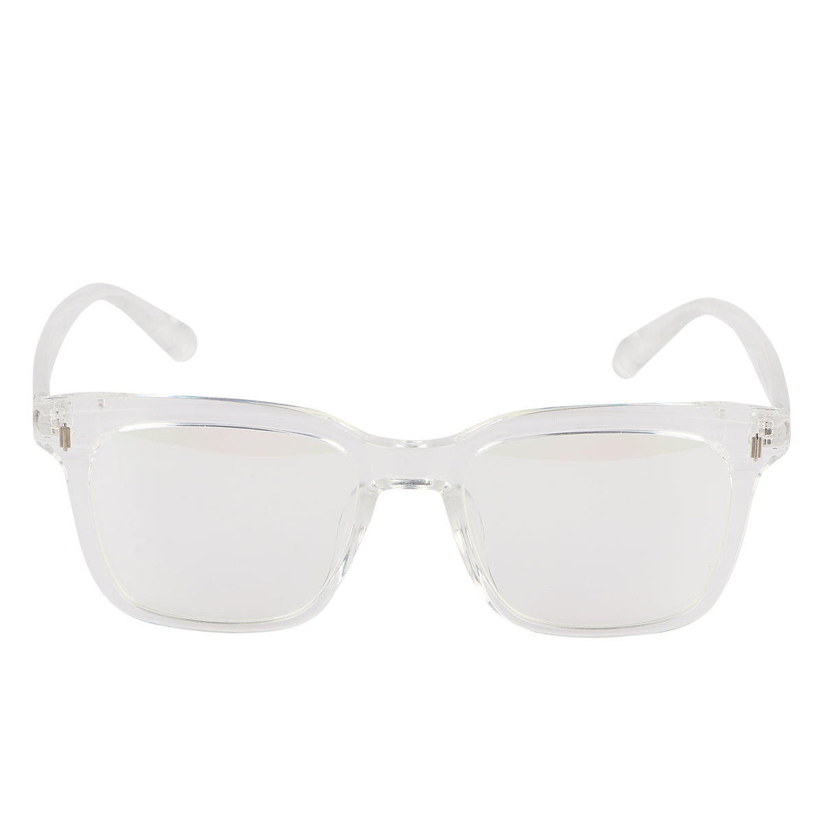 Jodykoes Square Transparent Look Stylish Frame (Transparent)