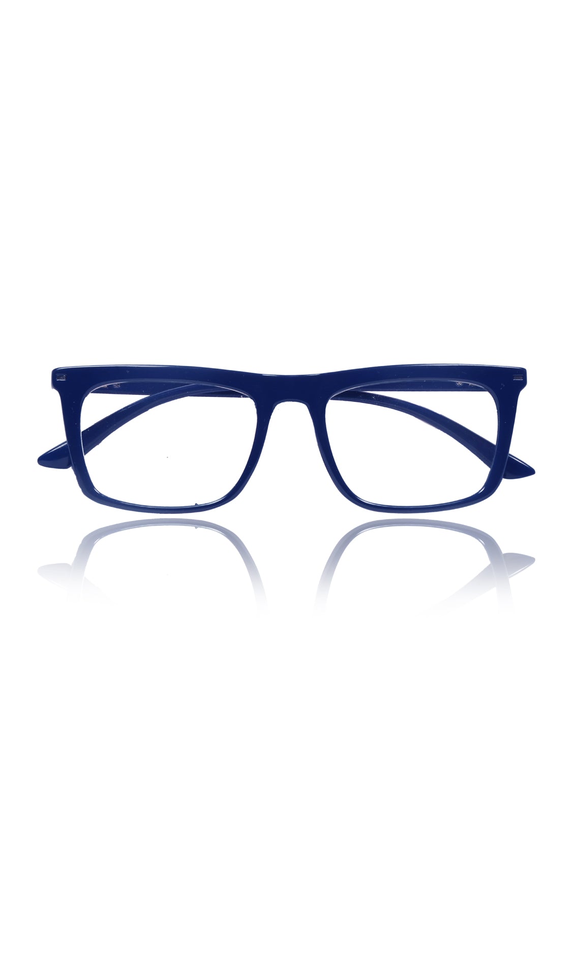 Jodykoes® Colour Frame Series Stylish Spectacle Frames for Men | Blue Rays Protection Rectangle Eyewear with Anti Glare Glasses for Men and Women (Blue)