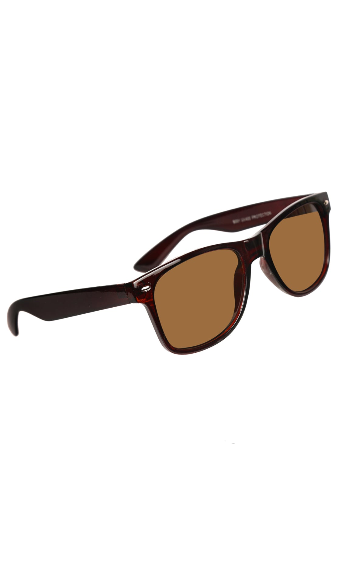 Jodykoes® Stylish Looking Fashionable UV Protection Sunglasses Wayfare Shape Eyeshades For Men and Women (Brown)