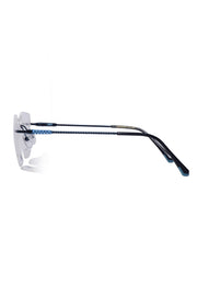 Jodykoes Square Signature Rimless Frame (Blue)