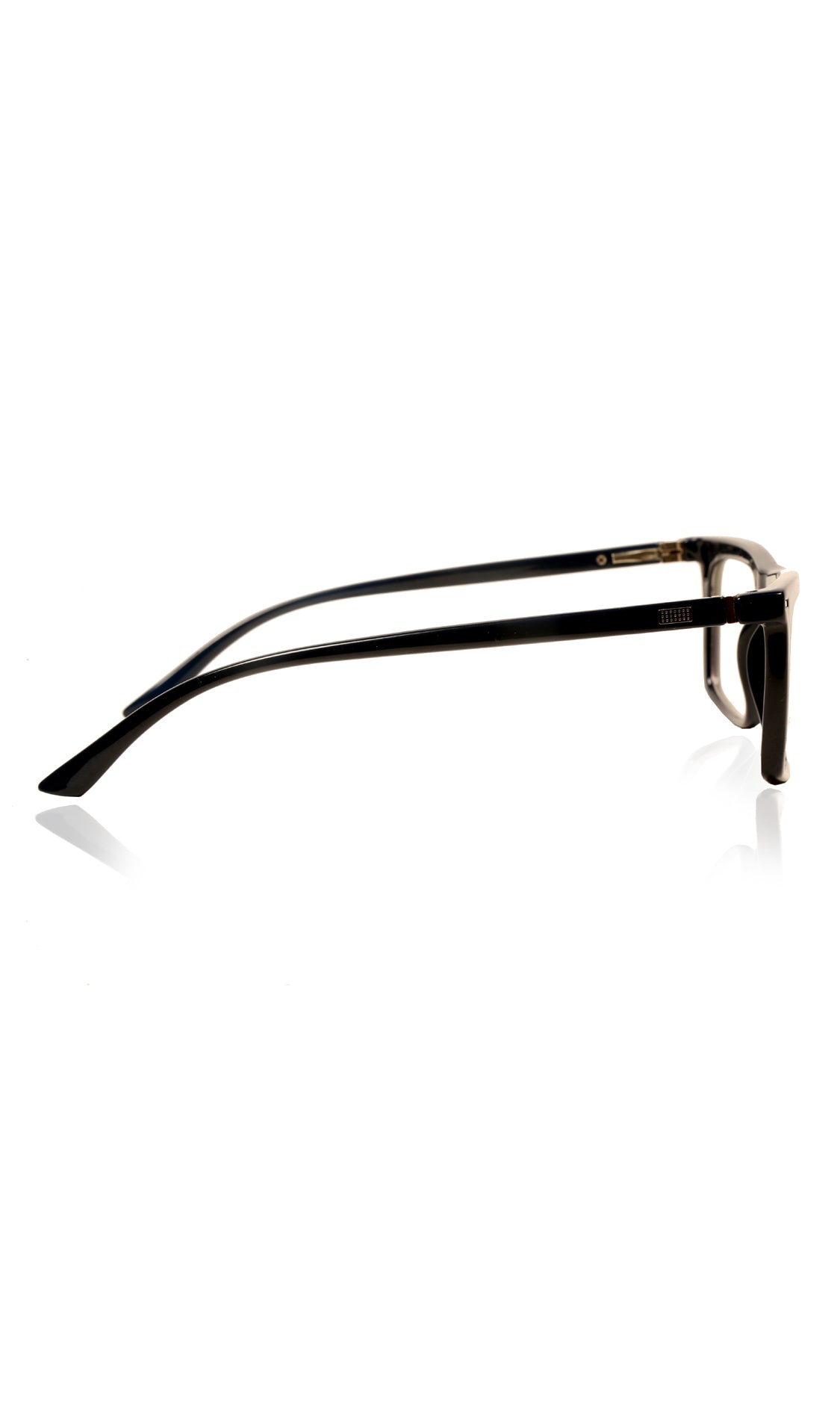 Jodykoes® Colour Frame Series Stylish Spectacle Frames for Men | Blue Rays Protection Rectangle Eyewear with Anti Glare Glasses for Men and Women (Black)