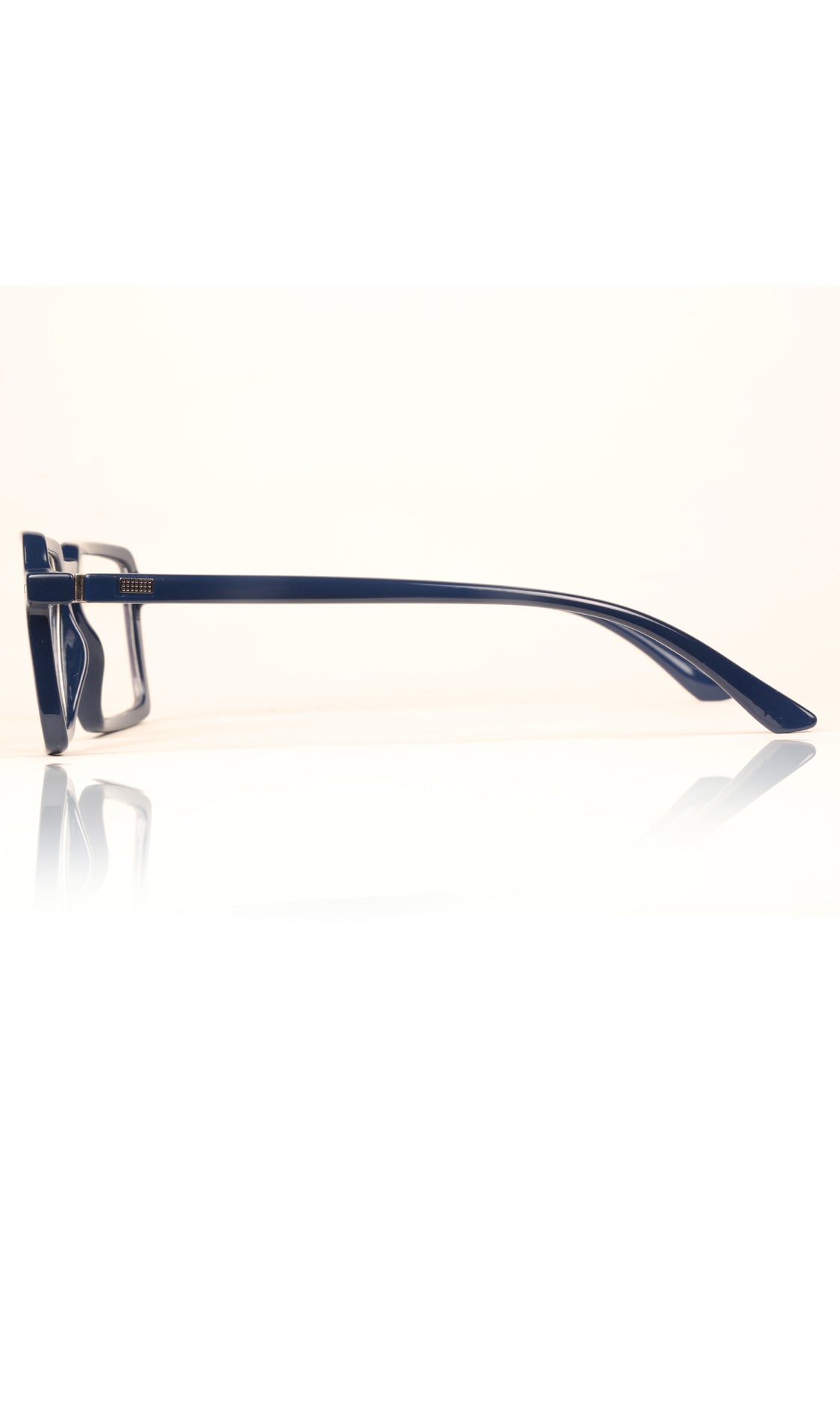 Jodykoes® Colour Frame Series Eyewears | Blue Rays Protection Square Stylish Spectacles With Anti Glare Eyeglasses For Men and Women Eyewears (Navy Blue)