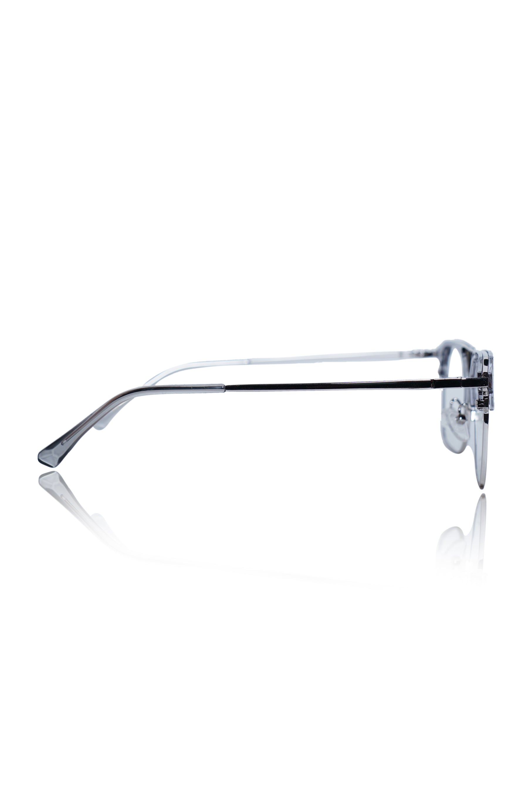 Jodykoes® Premium Series Classic Vintage Eyewear Eyeglasses Spectacles with Blue Light Anti Glare Glasses Frame for Men and Women (Transparent)