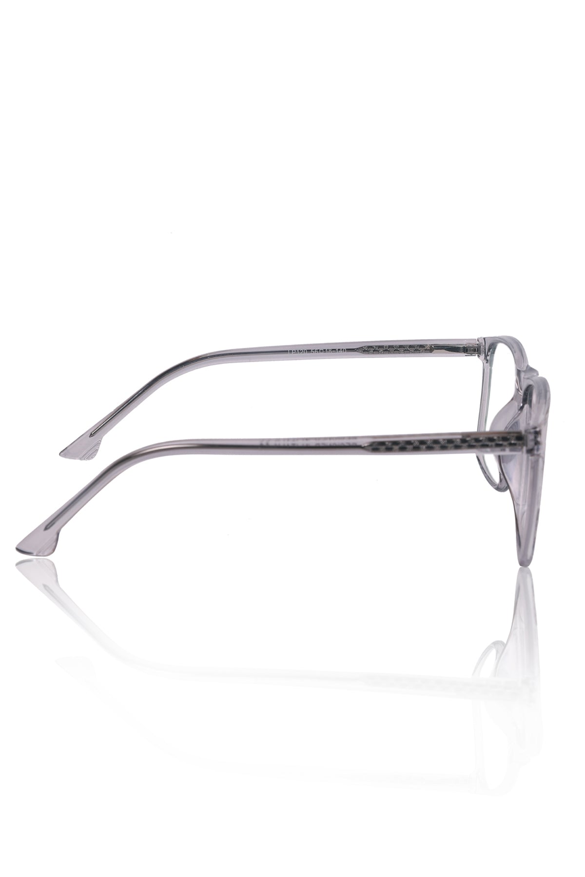 Jodykoes® Premium Series Pure Acetate Sheet Rectangle Eyewear Frame | Modern Fashionable Trending Spectacle Eyeglasses For Men and Women (Ash Grey)