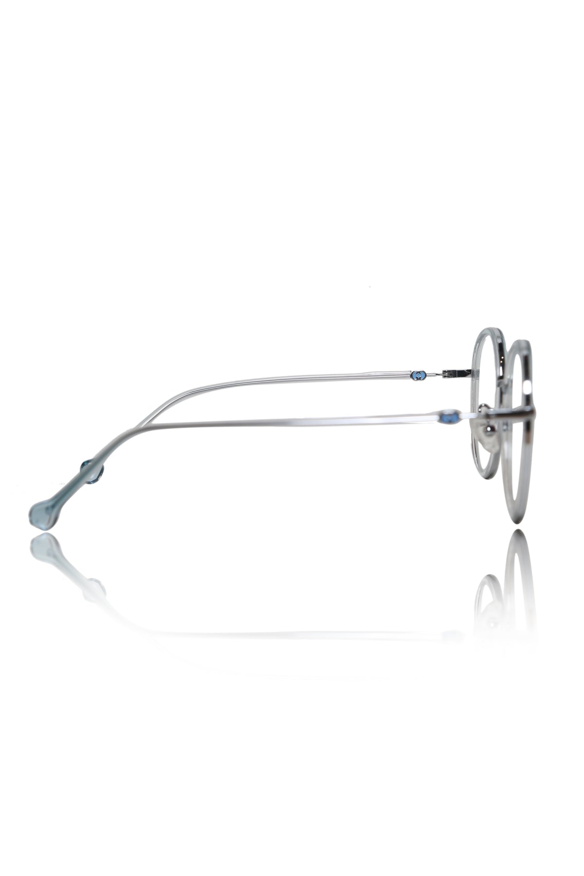 Jodykoes® Premium Series Round Eyewear Eyeglasses Spectacles Frame for Men and Women (Aqua)