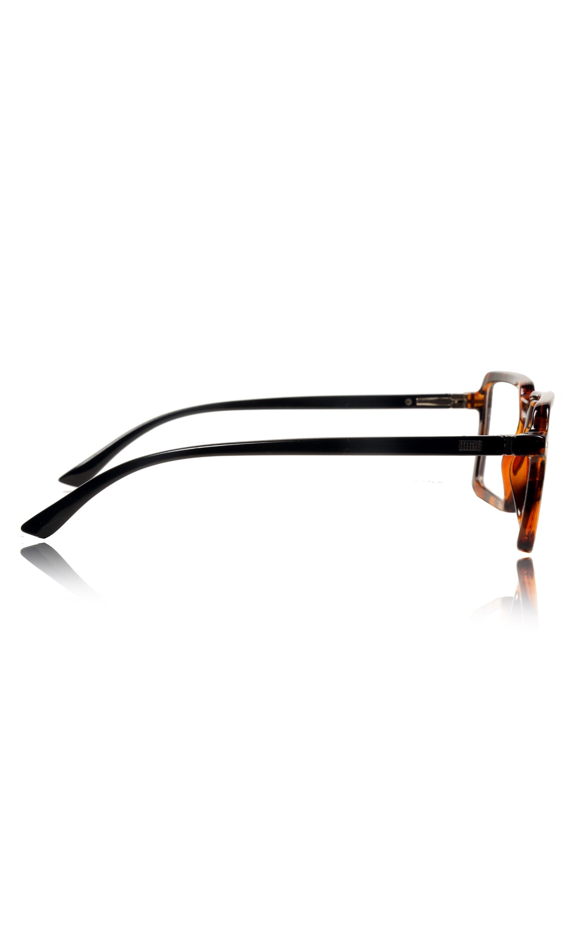 Jodykoes® Colour Frame Series Eyewears | Blue Rays Protection Square Stylish Spectacles With Anti Glare Eyeglasses For Men and Women Eyewears (Leopard Print) - Jodykoes ®