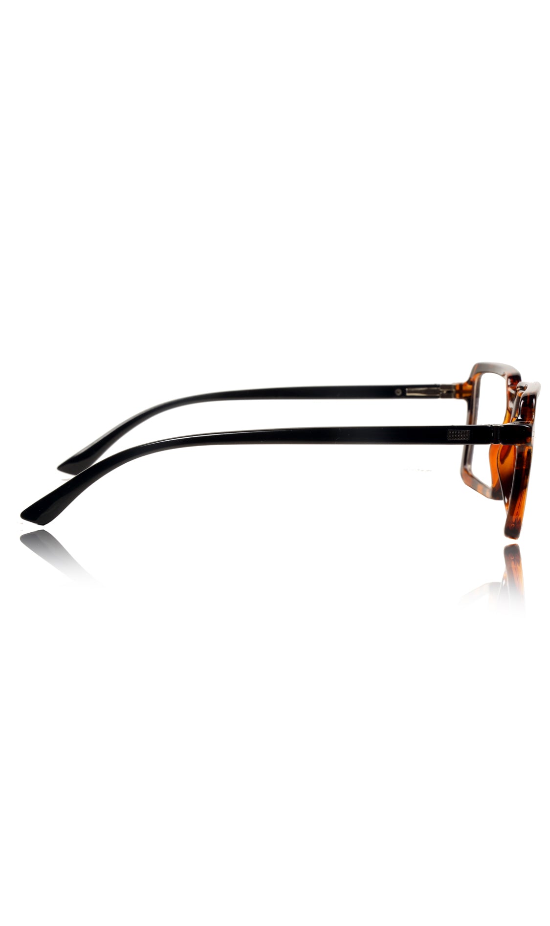 Jodykoes® Colour Frame Series Eyewears | Blue Rays Protection Square Stylish Spectacles With Anti Glare Eyeglasses For Men and Women Eyewears (Leopard Print)