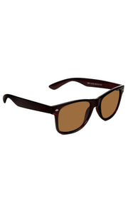 Jodykoes® Stylish Looking Fashionable UV Protection Sunglasses Wayfare Shape Eyeshades For Men and Women (Brown)