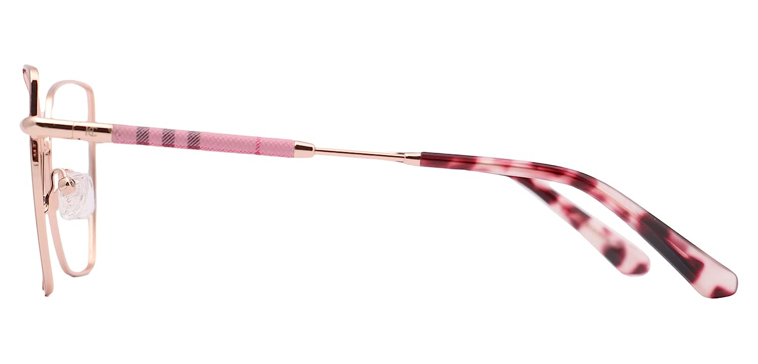 Jodykoes Premium Cat-Eye Metal Frame For Women (Rose Gold)