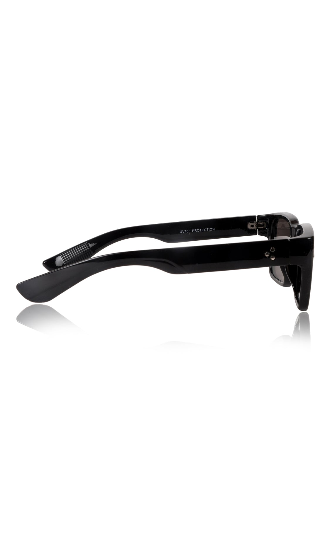 Jodykoes® Premium Series Rectangle UV Protection Sunglasses | Fashionable Sun Shades Comfortable Eyewear Eyeglasses for Men and Women (Black)