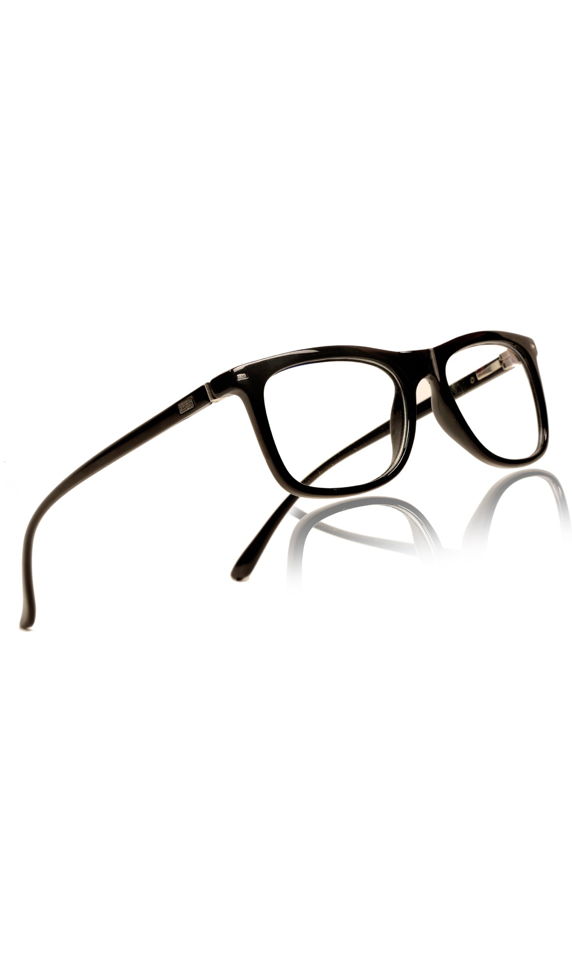 Jodykoes® Colour Frame Series Eyewears | Blue Rays Protection Warfare Stylish Spectacles With Anti Glare Eyeglasses For Men and Women Eyewears (Black)
