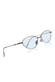 Jodykoes Legacy Metal Cat Eye Sunglasses – UV400 Protection (Blue)