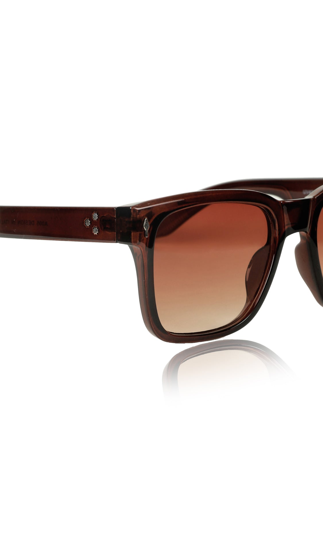 Jodykoes® Premium Series Square UV Protection Sunglasses | Fashionable Sun Shades Comfortable Eyewear Eyeglasses for Men and Women (Brown) - Jodykoes ®