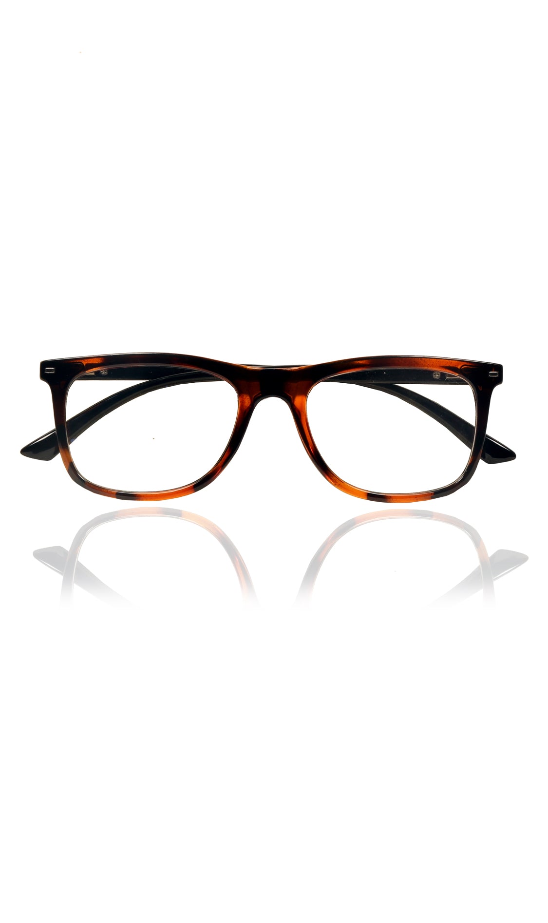 Jodykoes® Colour Frame Series Eyewears | Blue Rays Protection Warfare Stylish Spectacles With Anti Glare Eyeglasses For Men and Women Eyewears (Leopard Print)