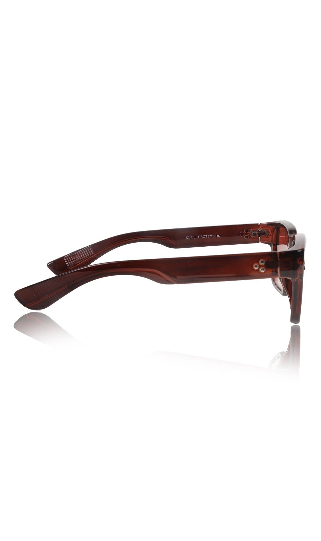 Jodykoes® Premium Series Rectangle UV Protection Sunglasses | Fashionable Sun Shades Comfortable Eyewear Eyeglasses for Men and Women (Brown)