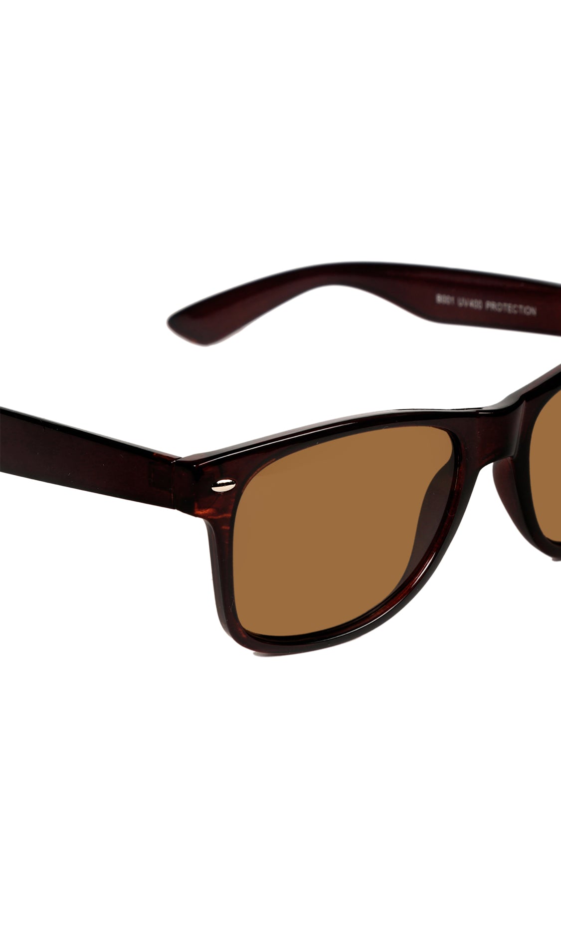 Jodykoes® Stylish Looking Fashionable UV Protection Sunglasses Wayfare Shape Eyeshades For Men and Women (Brown)