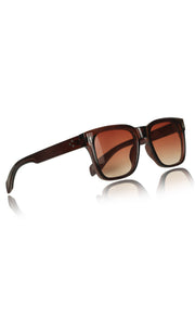 Jodykoes® Premium Series Square UV Protection Sunglasses | Fashionable Sun Shades Comfortable Eyewear Eyeglasses for Men and Women (Brown)