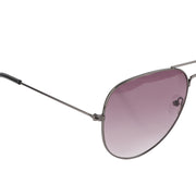 Jodykoes Aviator UV Protection Sunglass (Grey and Purple)
