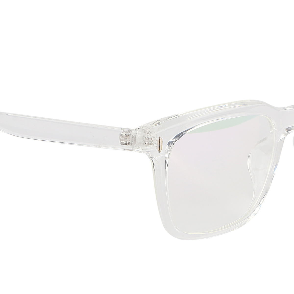Jodykoes Square Transparent Look Stylish Frame (Transparent)