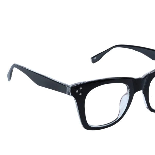 Jodykoes® Nerdy Vintage Design Bold Thick Zero Power Computer Glasses With Anti Glare For Men and Women Frames Spectacles Eyeglasses (Black) - Jodykoes ®