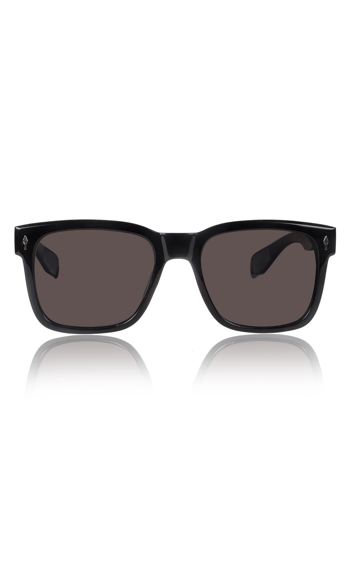 Jodykoes® Premium Series Square UV Protection Sunglasses | Fashionable Sun Shades Comfortable Eyewear Eyeglasses for Men and Women (Black)
