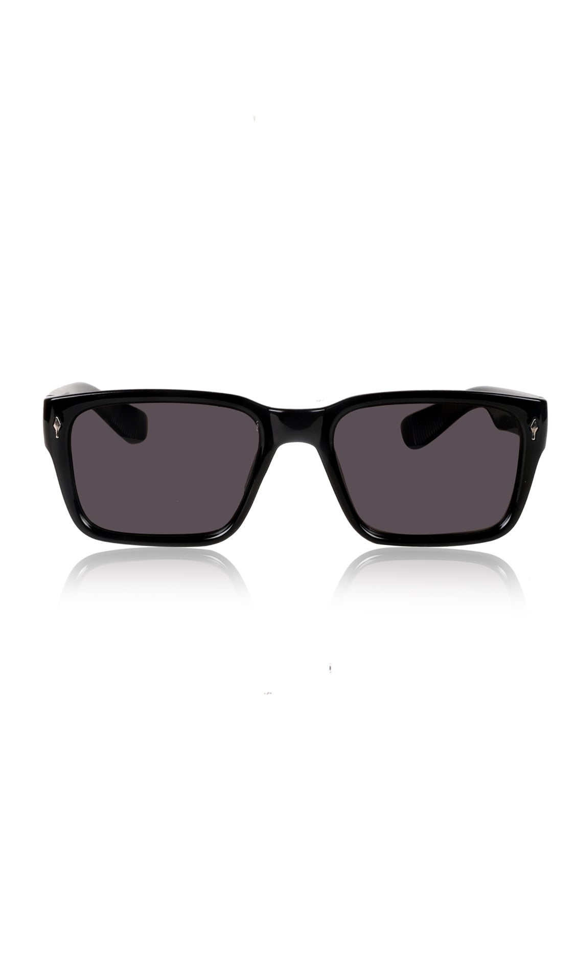 Jodykoes® Premium Series Rectangle UV Protection Sunglasses | Fashionable Sun Shades Comfortable Eyewear Eyeglasses for Men and Women (Black)