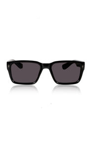 Jodykoes® Premium Series Rectangle UV Protection Sunglasses | Fashionable Sun Shades Comfortable Eyewear Eyeglasses for Men and Women (Black)