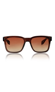 Jodykoes® Premium Series Square UV Protection Sunglasses | Fashionable Sun Shades Comfortable Eyewear Eyeglasses for Men and Women (Brown)