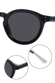 Jodykoes Legacy Round Sunglasses – UV400 Polarized (Black)