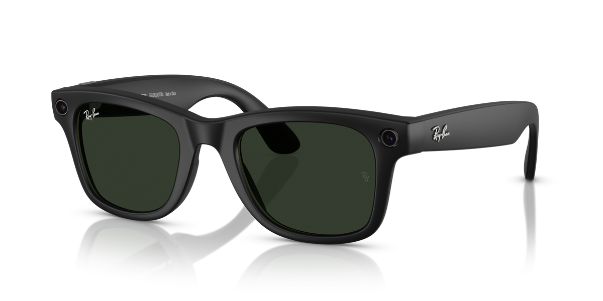 Ray-Ban Meta AI RW4006 (Wayfarer) Spectacle Black with Transitions Large